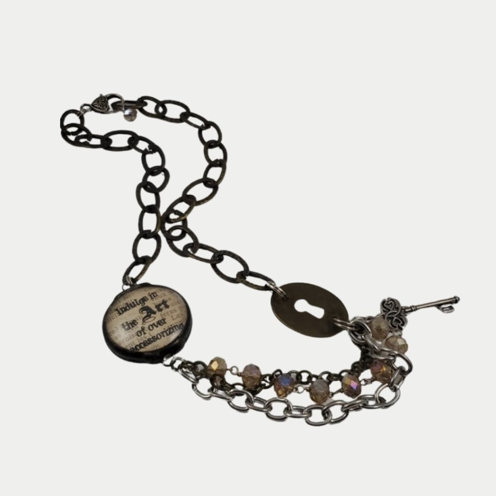 Vintage necklace Indulge Boho Gypsy style